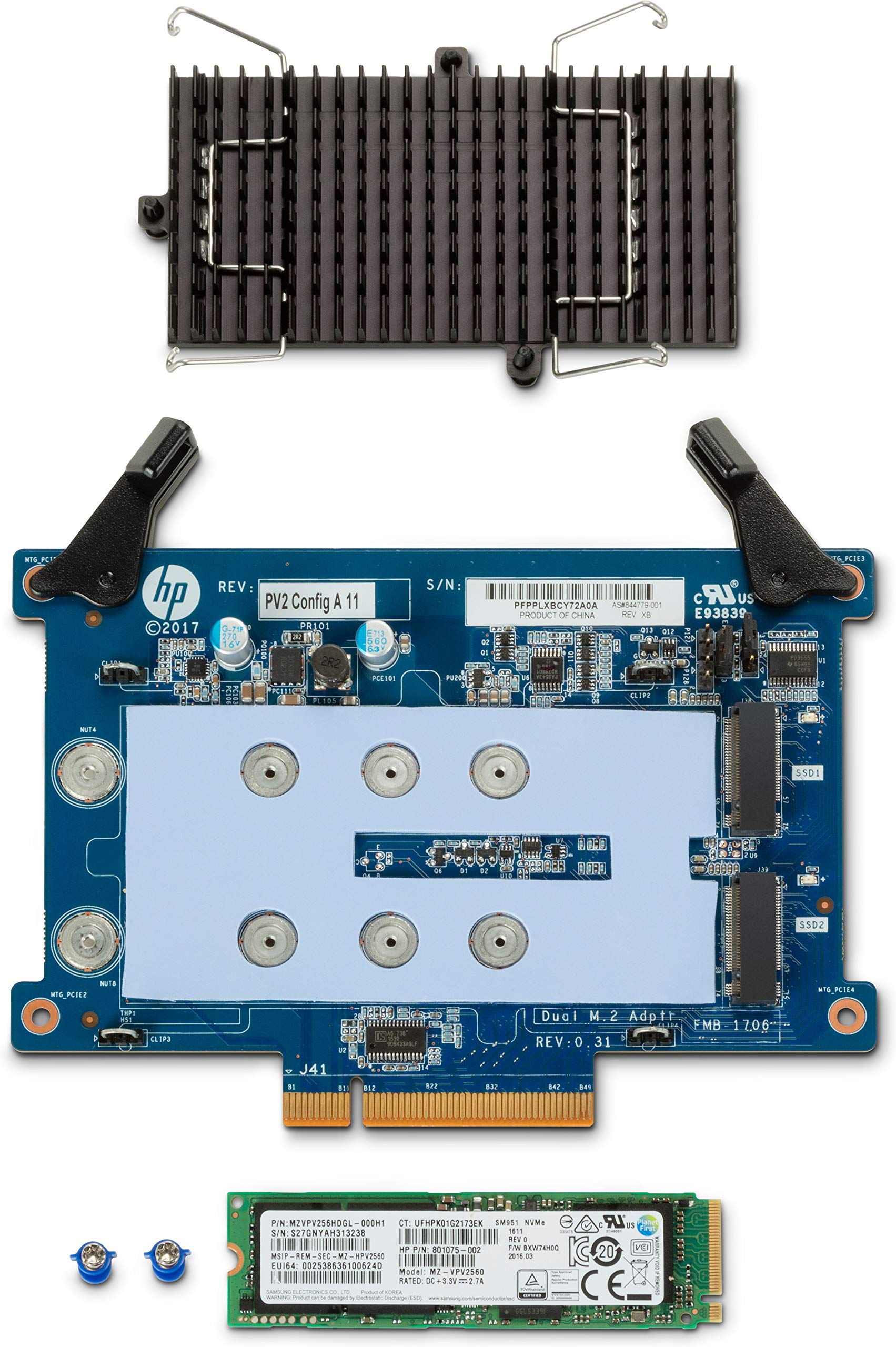 HP Z Turbo Drive SSD 2TB intern für Workstation Z8 G4