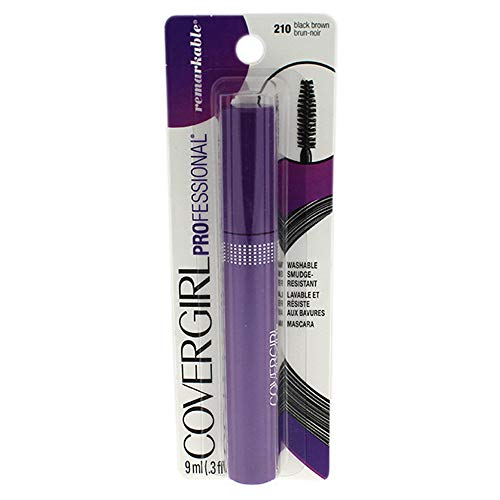 CoverGirl Professional Remarkable Waterproof Mascara, Black Brown/210, 0.02 Pound by COVERGIRL