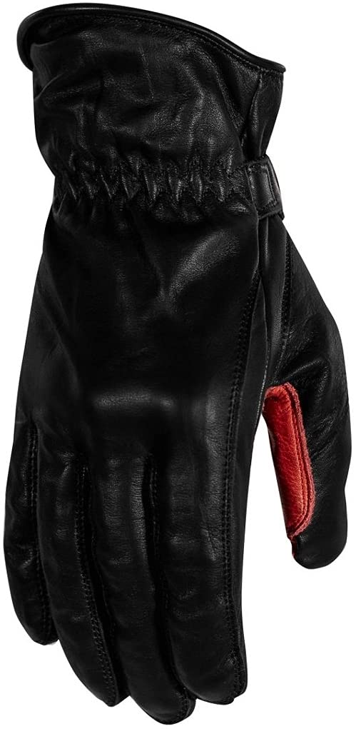 Rusty Stitches Gloves Johnny Black/Red (14-4XL)