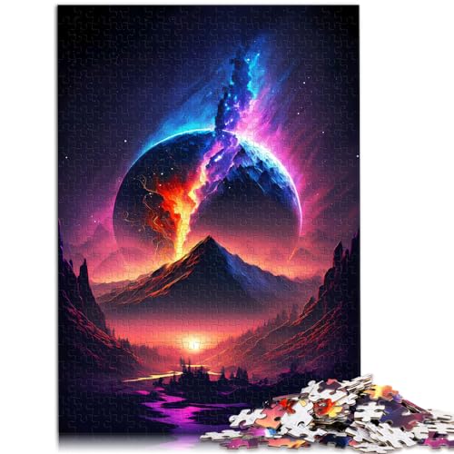 Puzzle, Lernspiele, Fantasie-Sternenhimmel, Puzzle 1000 Teile, Holzpuzzle, jedes Teil ist einzigartig – anspruchsvolles, unterhaltsames Familienspiel, 1000 Teile (50 x 75 cm)