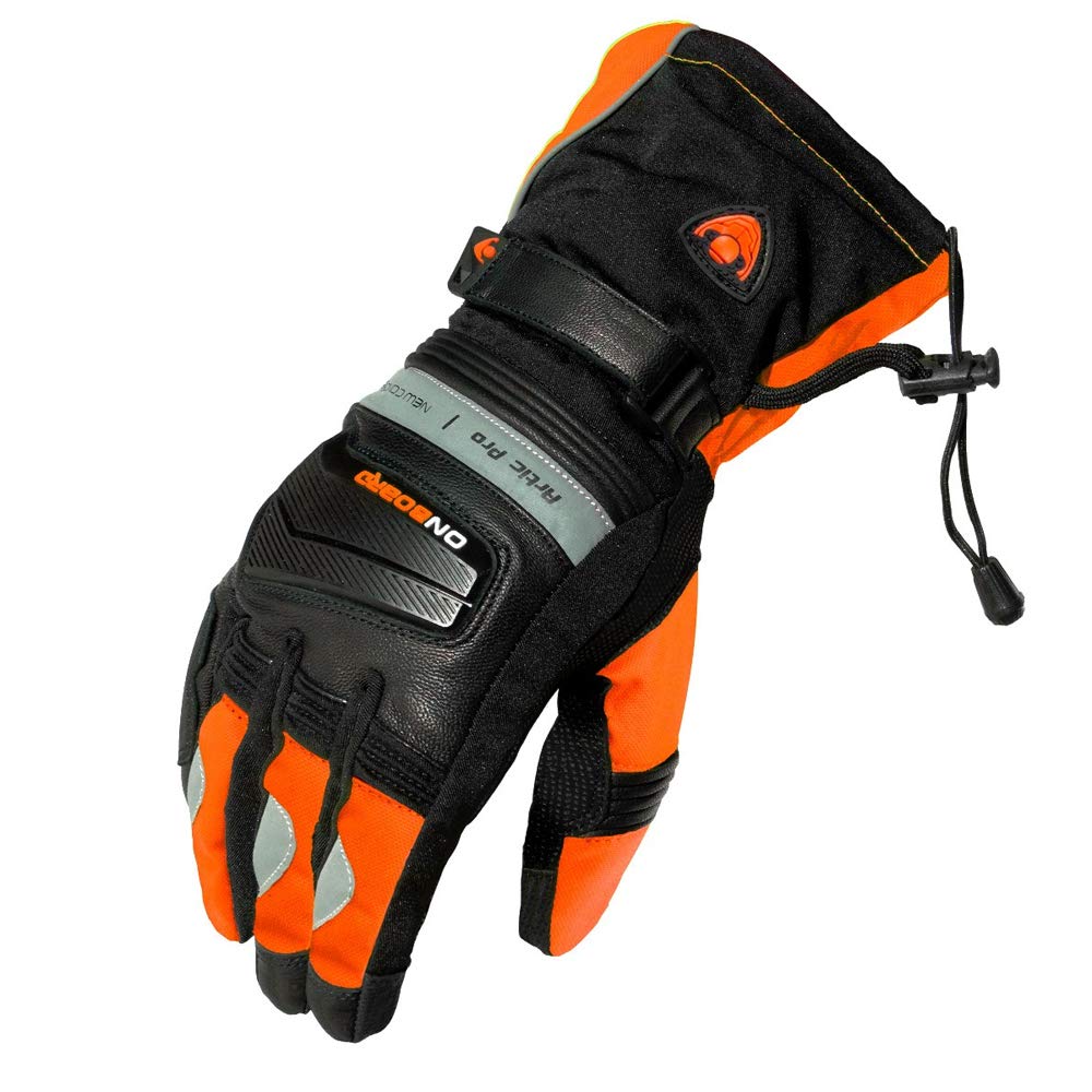 ON BOARD Artic Pro, Unisex, L, Schwarz/Orange