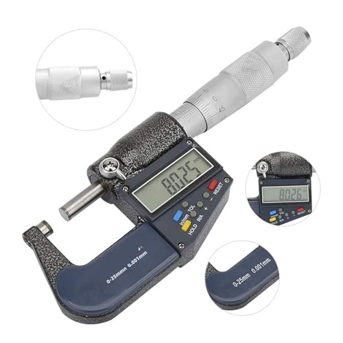 Mikrometer, Digitales Mikrometer 0-25 mm/25-50 mm/50-75 mm/75-100 mm Genauigkeit 0,01 mm Elektronische Messwerkzeuge,Digitaler Mikrometer(50-75mm)