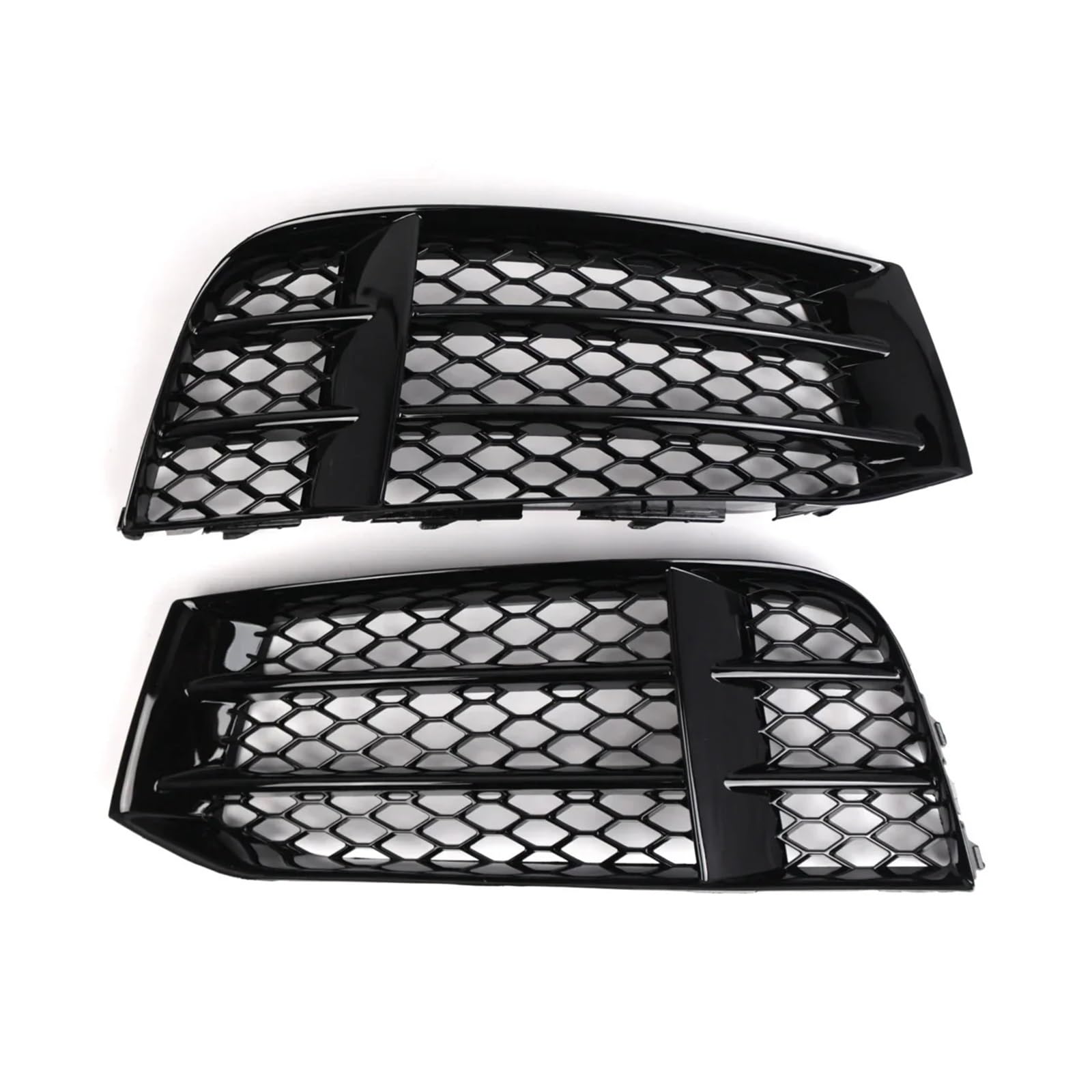 Frontgrills Für RS5 B8.5 2013 2014 2015 2016 8T0807681F Auto Nebelscheinwerfer Grill Lampenabdeckung Waben Sechskant Kühlergrill Front Bumper Grille(Only Right)