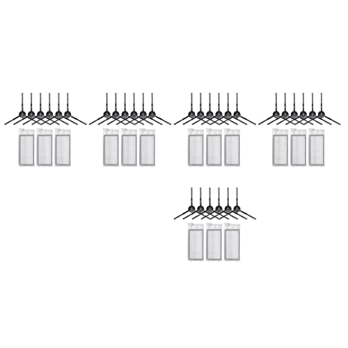 KEALBAUS 5Satz Seiten Bürste HEPA Filter Zubehör für EVE Plus Vakuum Staubsauger Teile