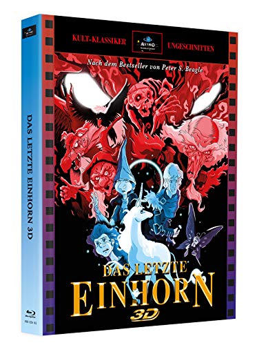 Das letzte Einhorn - Mediabook - Cover Astro (+ Bonus-Bluray: Roter Staub) [3D Blu-ray]