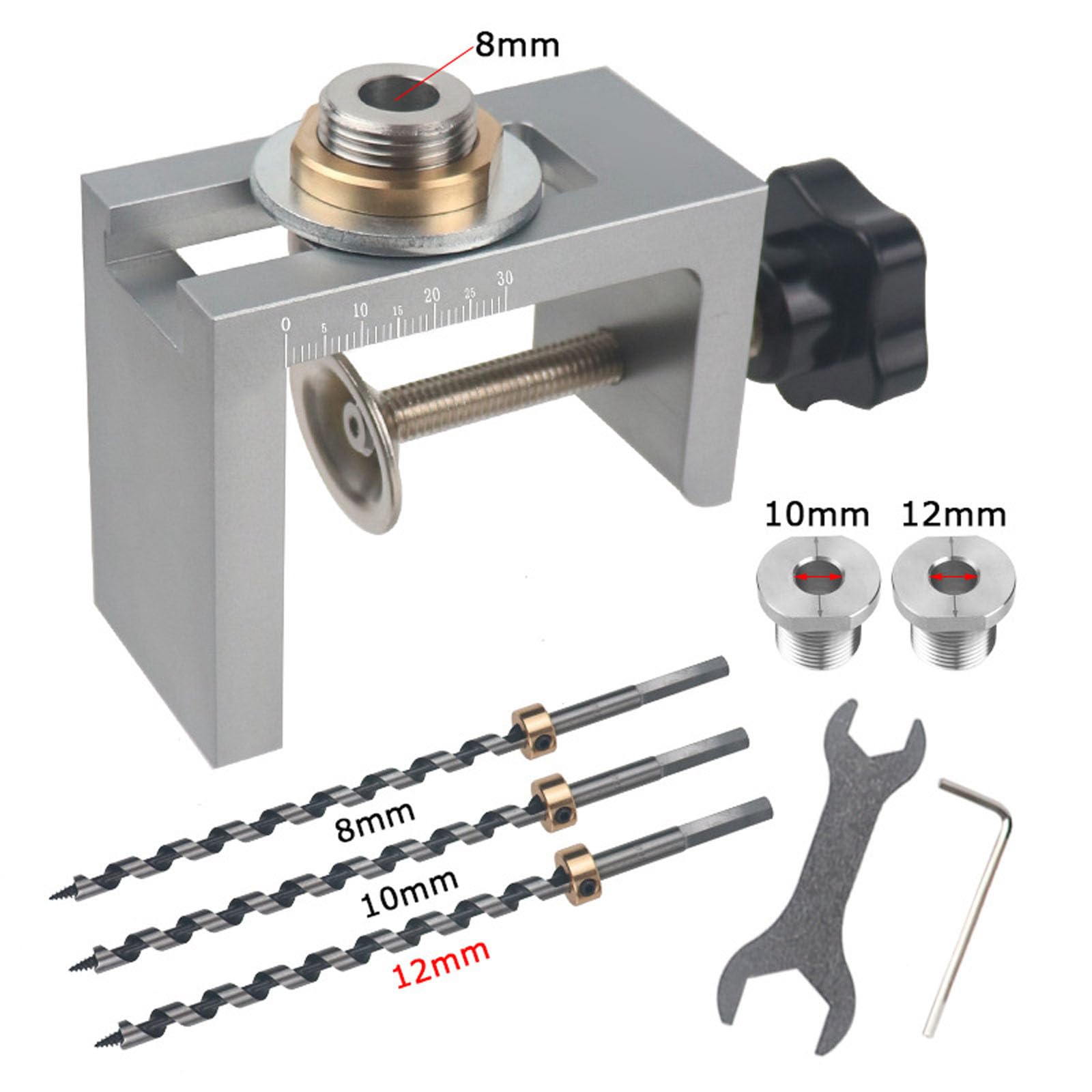 Taschenloch Jig Kits Bohrschablone Dübellochführung Die Holzbearbeitung Dübel Jig Kits Werkzeug Locher Holzbearbeitung