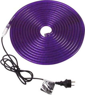 EUROLITE RUBBERLIGHT RL1-230V violett/pink 5m | Flexibler Schlauch zur Dekorationsbeleuchtung