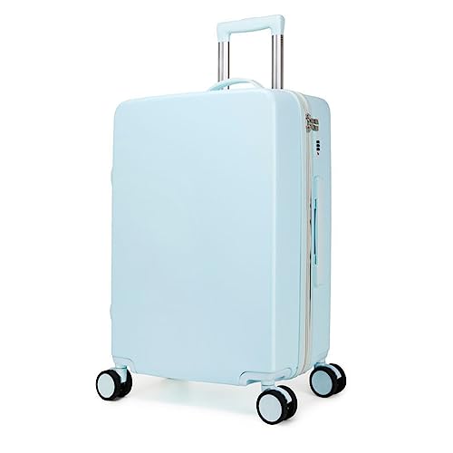 YAOSHER Gepäck, Universal-Rolltrolley 22-Zoll-Koffer 20-Zoll-Boarding-Koffer Langlebig und stoßdämpfend, Englisches Reisen (Grün 20 Zoll)