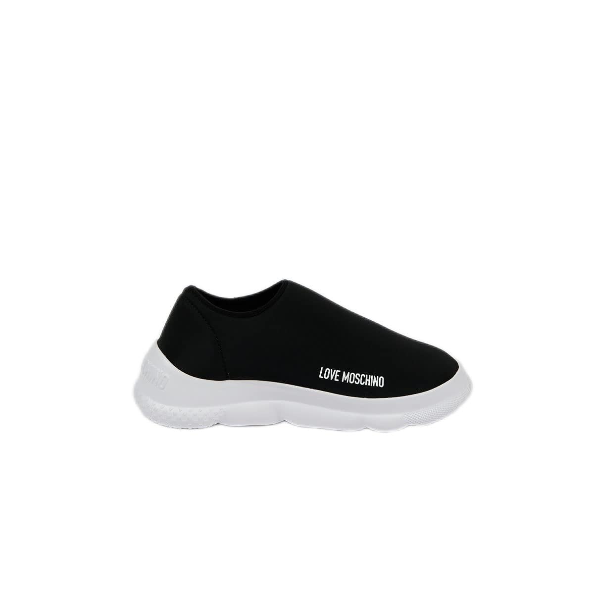 Love Moschino Damen Scarpa Oxford-Schuh, Schwarz, 35 EU