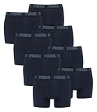 PUMA 8 er Pack Boxer Boxershorts Men Herren Unterhose Pant Unterwäsche, Farbe:321 - Navy, Bekleidungsgröße:XL