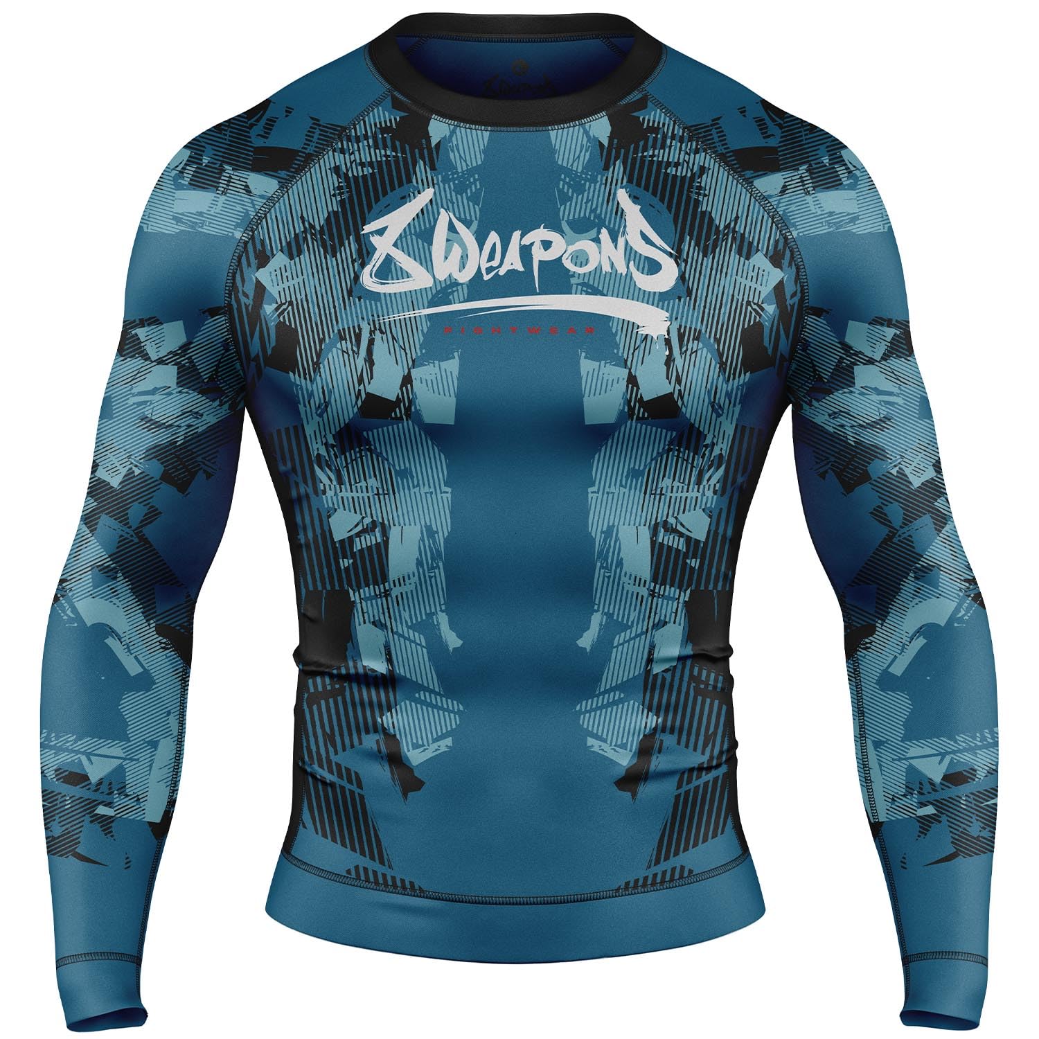 8 Weapons Rashguard, L/S, Hit 2.0, Navy-schwarz (XL)