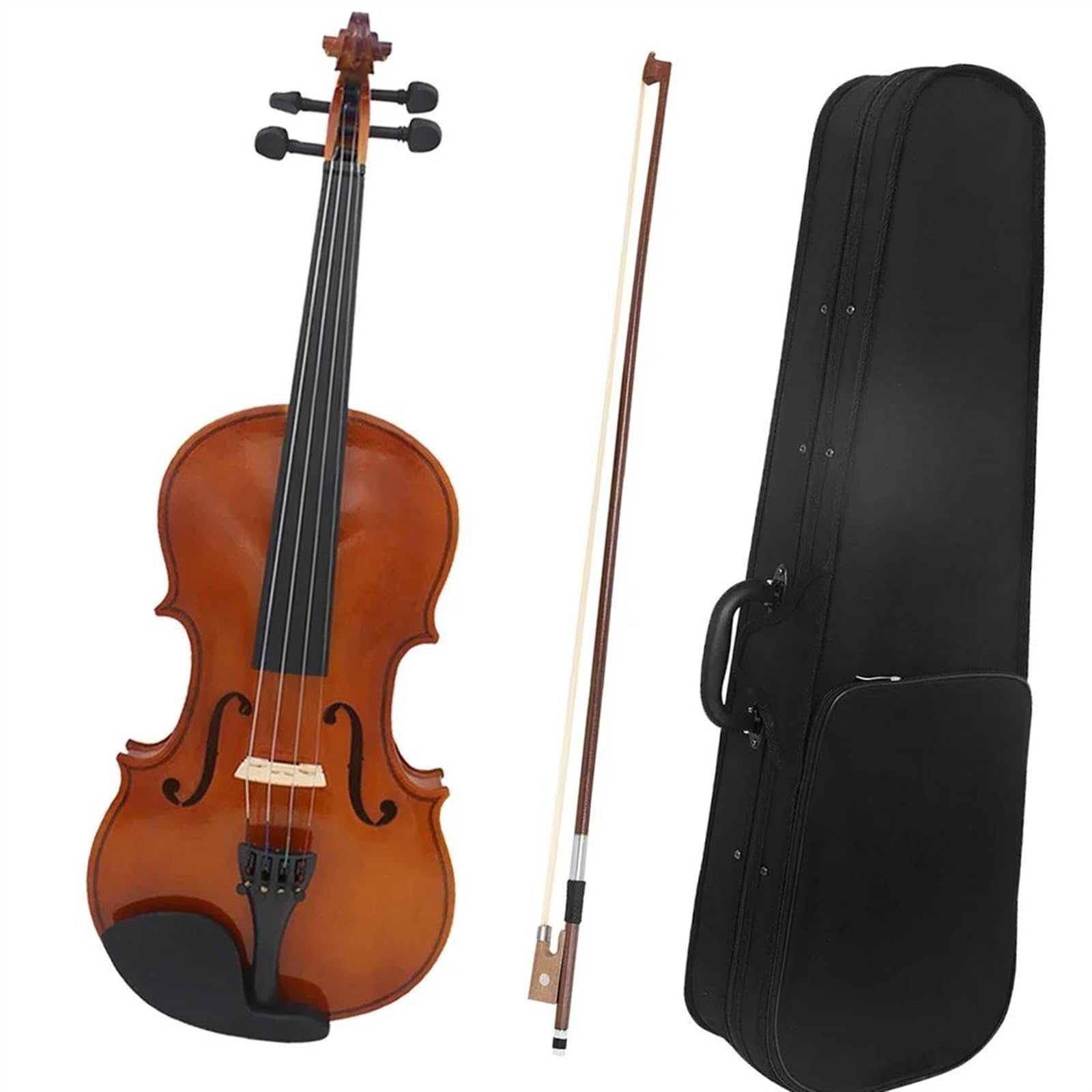 Standard Violine 4/4 3/4 1/2 1/4 1/8 Violine Massivholz(3-4)