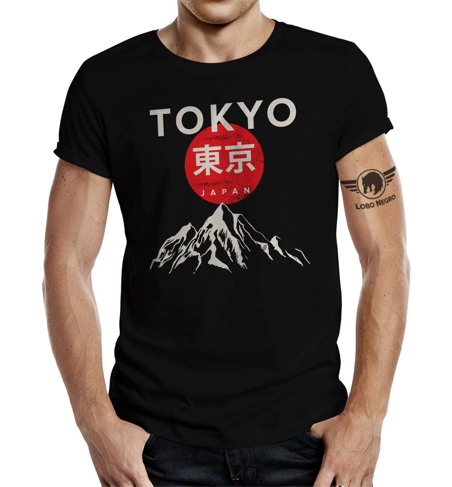 T-Shirt für Japan Samurai Tokio Kampfsport Fans 3XL