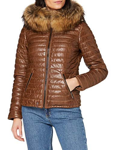 Oakwood Damen 62666-507 Jacke, Braun (Cognac), Large