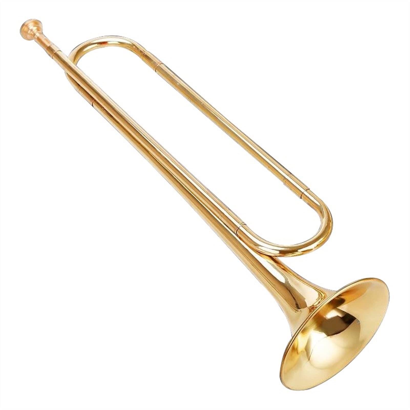 Goldene Bugle Jugendstudent Junge Pioneer Messing Trompete B Ton