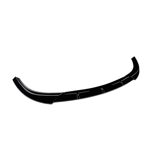 Frontspoiler Lippe Für Jeep Für Grand Für Cherokee SRT8 2012-2016 Frontspoilerlippe Aus Kohlefaser/Schwarz Glänzend Unterkörper-Splitter-Schutz-Kit Frontstoßstange Spoiler(Glossy Black)