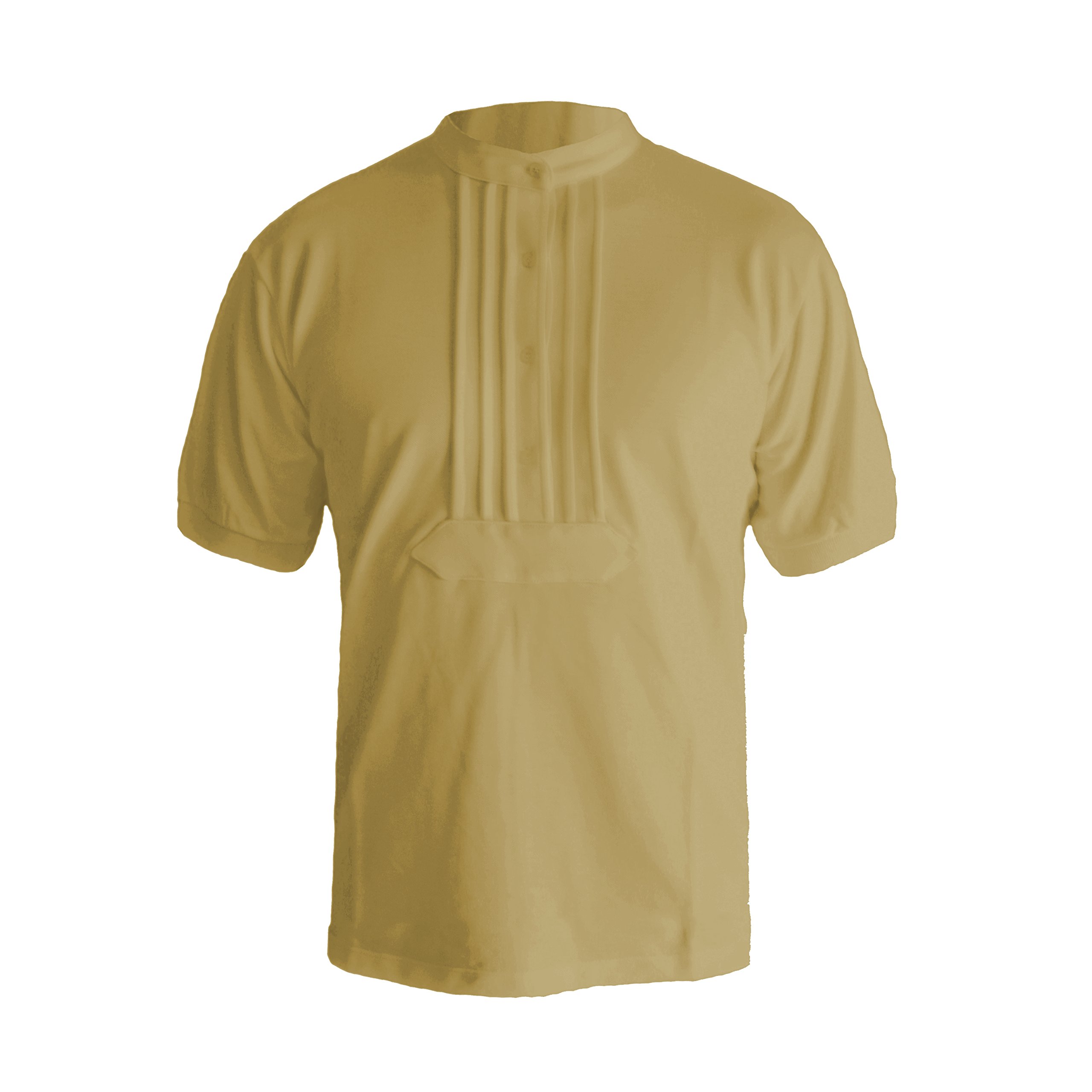 Zunft-Polo-Hemd, 100% Baumwolle, halbarm (XL, beige)