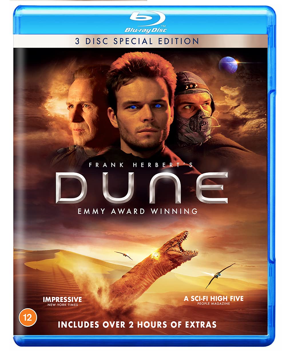 Frank Herbert's DUNE - 3 Disc Special Edition - Includes Over 2 Hours of Extras - Emmy Award Winning [Blu-ray] [2021]