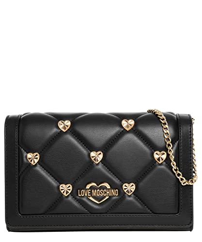 Love Moschino Damen Jc4138pp1glz000 Umhängetasche, Schwarz