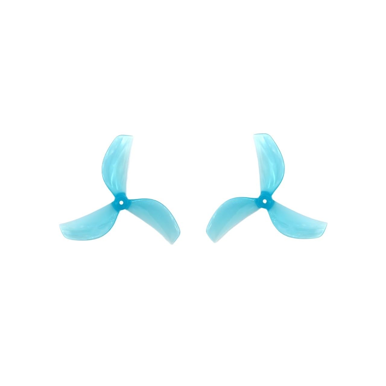 LSFWJP for Gemfan 4Pairs 45mm 3-Blatt PC Propeller 1mm 1,5mm for RC FPV Racing Freestyle 1,8 Zoll Cinewhoop Zahnstocher Drohnen DIY Teile (Color : Blue Hole 1.5mm)