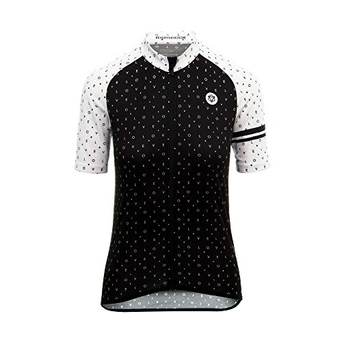 AGU Velo Love Trikot Essential Damen Black White XS