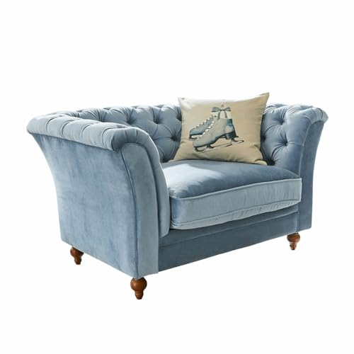 Loberon Sofa Clères, blau