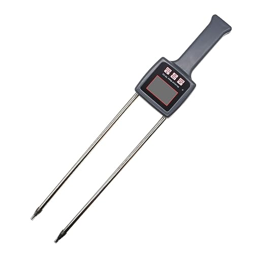 Feuchtigkeitsmesser TK100 Digitales Getreidefeuchtemessgerät, Mais, Reis, Soja, Erdnuss, Sorghum, Bodenfeuchtigkeit, Hygrometer, Tester mit Messfunktion Feuchtigkeitsmesser