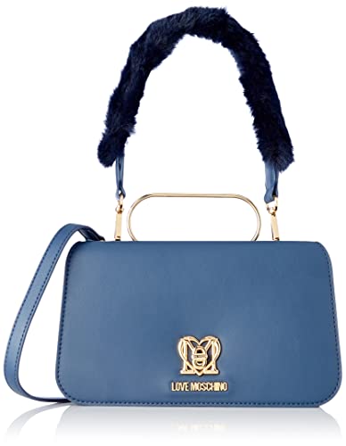 Love Moschino Damen Jc4390pp0fko0750 Umhängetasche, blau, Einheitsgröße