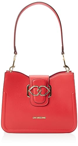 Love Moschino Damen Jc4040pp1hld0500 Schultertasche, Rosso