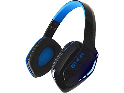 Sandberg 126-01 Blue Storm Wireless Kopfhörer schwarz/blau