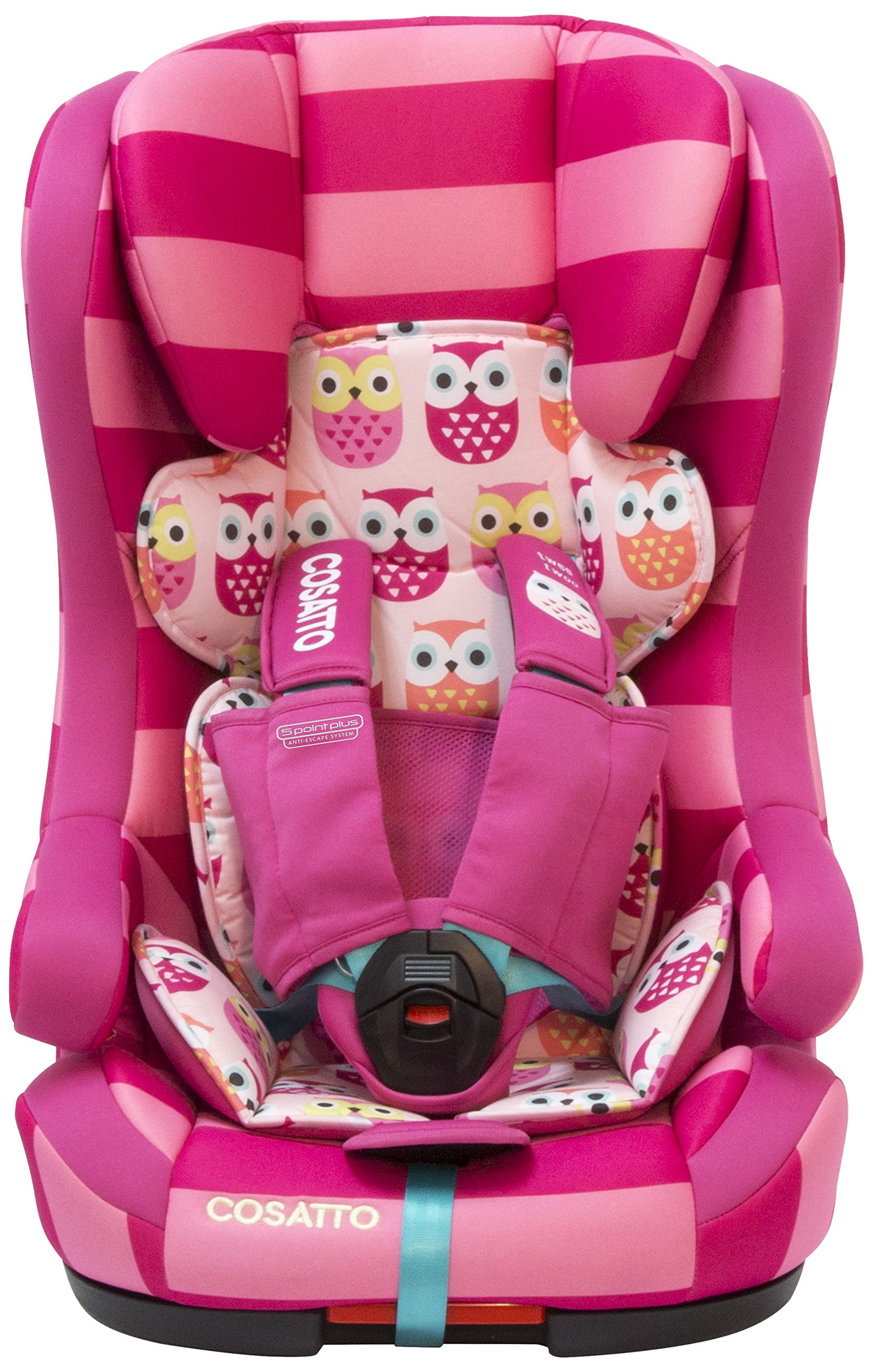 Cosatto Hubbub Group123 Isofix-Autokindersitz mit Anti-Escape-System (Kokeshi Smile)