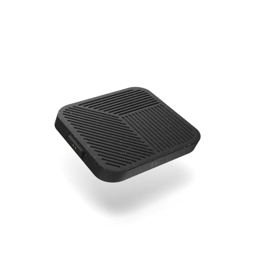 ZENS Modular Series - 15W Single Wireless Charger Basisstation (Apple & Samsung Fast Charging, Qi-Zertifiziert, 65W Netzteil mit 1,5m Kabel inklusive)