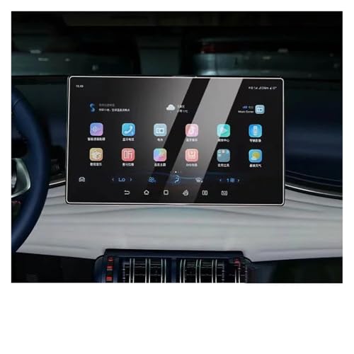 Für BYD Für Atto 3 Für Yuan Für Plus 2022-2023 Gehärtetes Glas Film Displayschutzfolie Instrument Navigation Schutzhülle Autozubehör Navigation Schutzfolie Navigations-Displayschutz(1pc 15.6inch GPS)