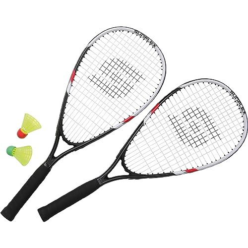 Sunflex Speed-Badmintonschläger »Speed Badminton Sonic« (Set, 5-tlg., mit Bällen, mit Schlägerhülle, mit Tasche)