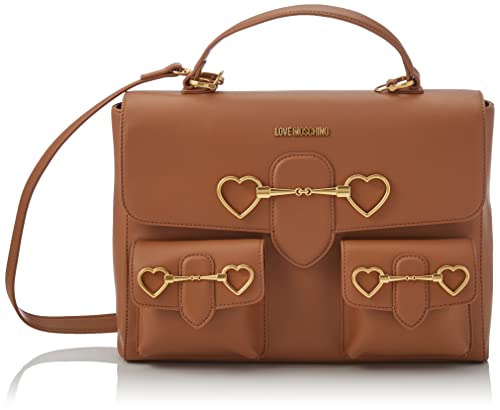 Love Moschino Damen Borsa Pu Cammello Umhngetasche, Camel