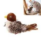 GodbTG Pets Cat Toy, Pets Chirping Bird, Simulated Chirping Bird Cat Toy, Interactive Chirping Bird Cat, Chirping Bird Cat Toy Flapping Wings, Flappy Bird Cat Toy (1 pcs)