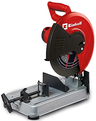 Einhell Metalltrennsäge TC-MC 355/1 (2.200 W, 4.200 min-1 Leerlaufdrehzahl, Softstart, Funkenflugschutz, inkl. Trennscheibe Ø 355 x Ø 25.4 x 2,8 mm)