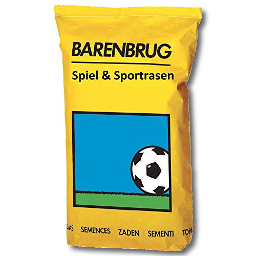 BARENBRUG Rasensamen Spiel und Sportrasen 25 kg,