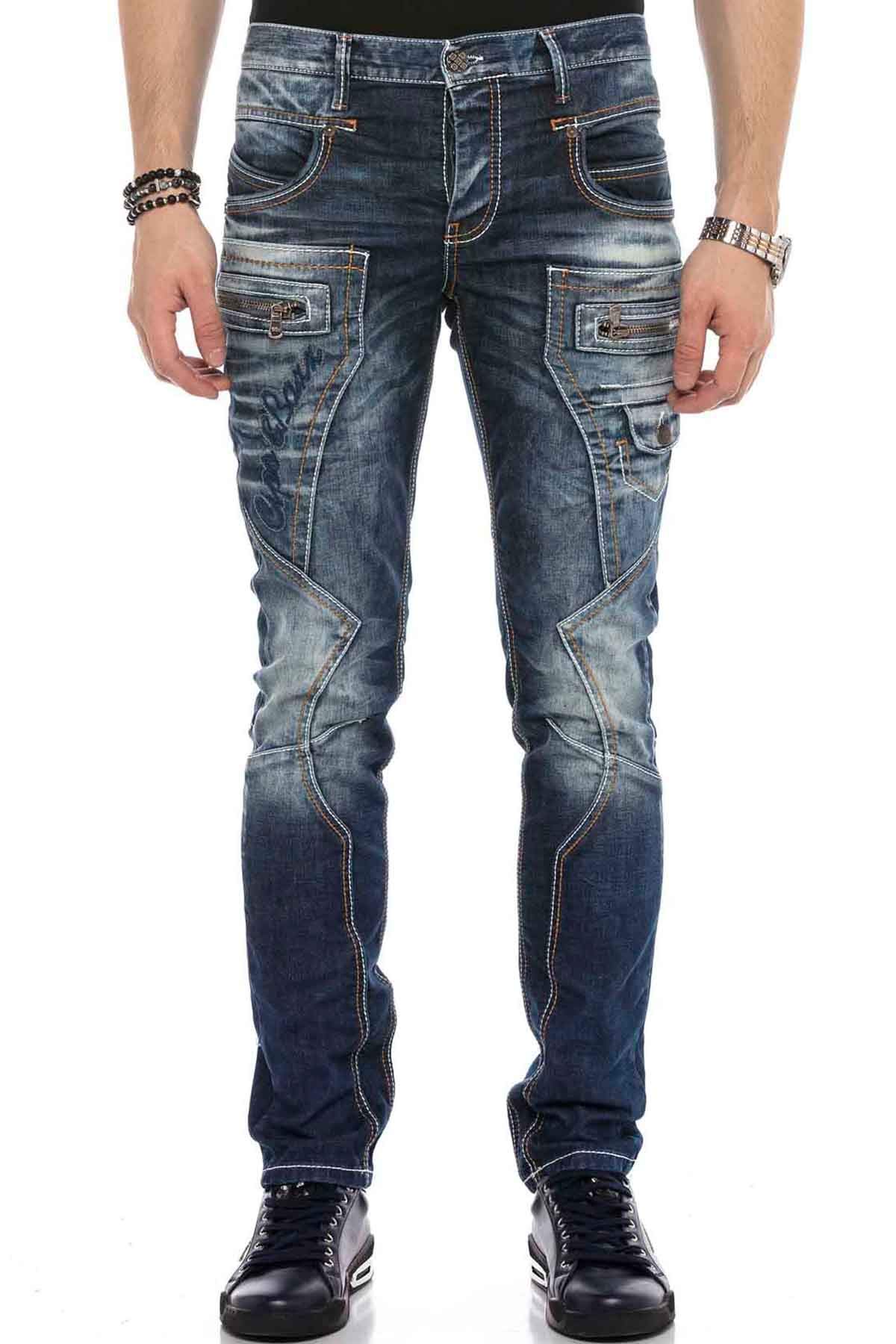 Cipo & Baxx Herren Jeans CD584, Bundweite:W31, Schrittlänge:L32