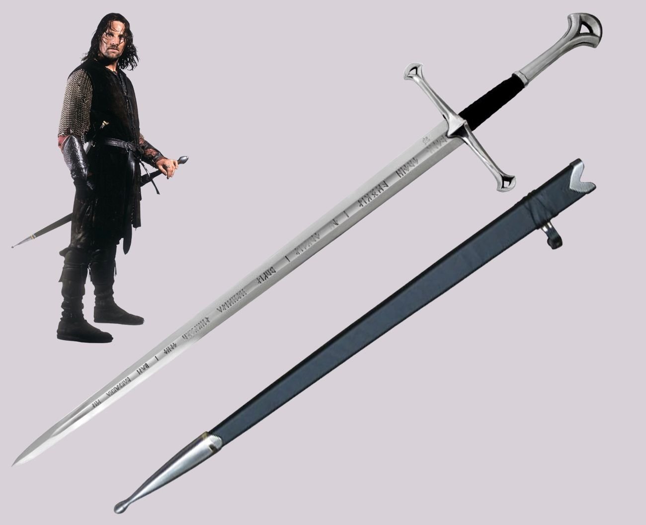 Der Herr der Ringe Anduril Narsil Schwert von Aragorn