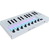 Tastatur Controller Kleine 25-Tasten USB Tastatur Mit 16 Drum Pads Touch Rod 25-Tasten USB Tastatur Controller