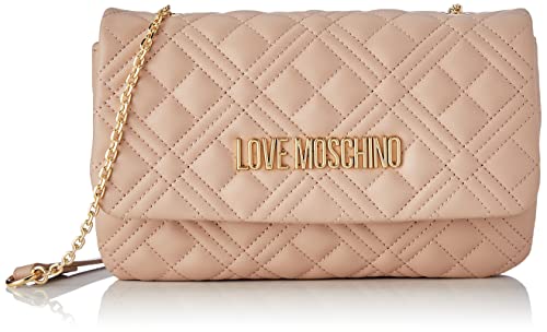 Love Moschino Damen Borsa Soft Pu Nude Umhngetasche, Hautfarben