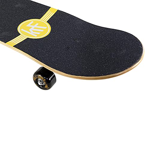 KRF The New Urban Concept KRF Monopatin Metropolis Skateboard, Erwachsene, Unisex, Mehrfarbig, 32 x 8 mm