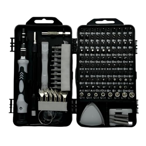 Elektronik-Schraubendreher-Set, 138-in-1, mit magnetischem Bit, Reparaturwerkzeug für Handy, Computer, Laptop, PC