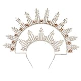 Braut-Stirnband für Damen, Diadem, Haarreif, elegantes Haarband, Cosplay, Kopfschmuck, Hochzeitskopfschmuck