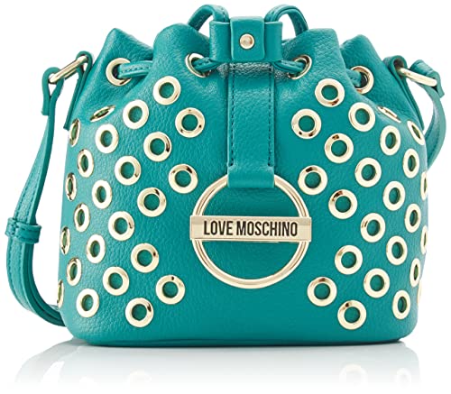 Love Moschino Damen Jc4342pp0fkd0850 Umhängetasche, grün, Einheitsgröße