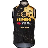 TEAM JUMBO-VISMA VÉLODROME TDF 2023 Windweste, für Herren, Größe L, Radweste, Ra