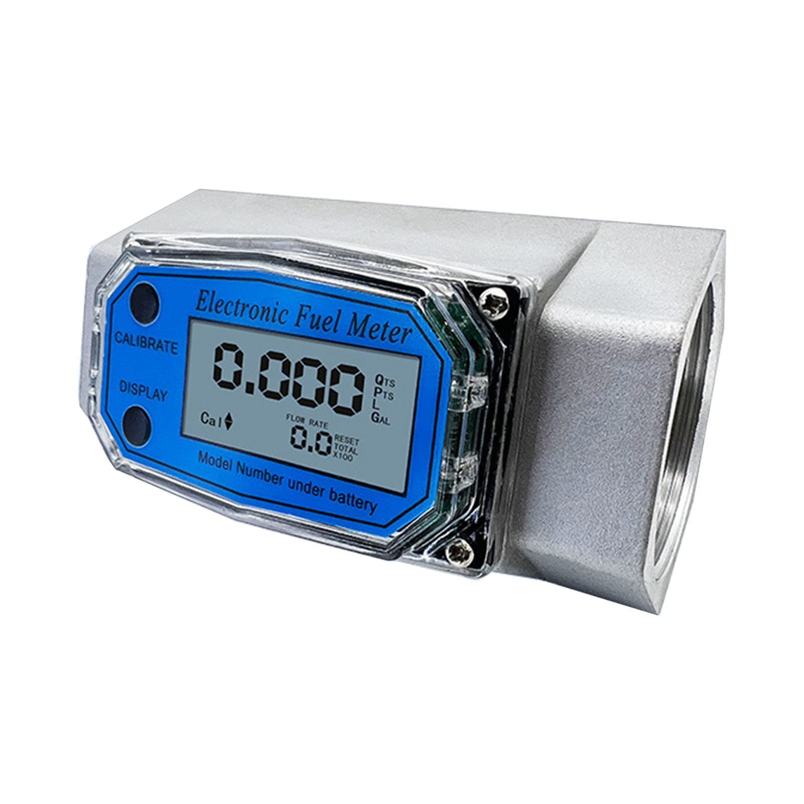 Flüssigkeitsmesser 1 2 2 5 3 Elektronischer Wasserzähler Durchflussmesser LCD Display