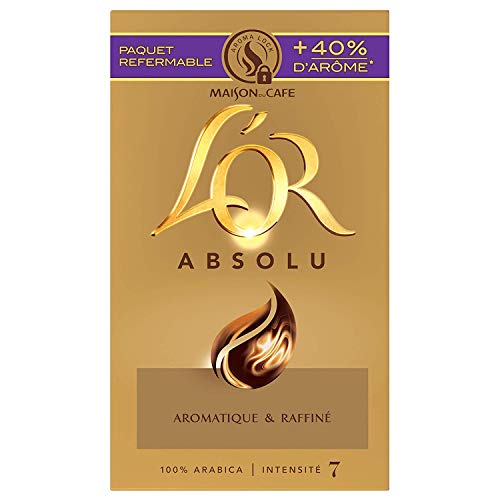 L'OR Gold 1 kg Absolute gemahlener Kaffee (4x250g Lot)