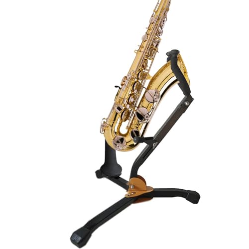 Klappbarer Saxophonständer Stative Boden Tenorsaxophonständer Verstellbarer Saiteninstrumentenhalter Einfach Zu Bedienen